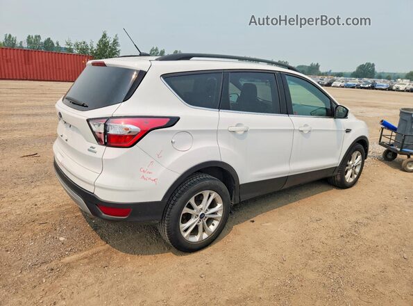 1FMCU0GD5JUC14420 2018 FORD ESCAPE Белый Задняя правая четверть