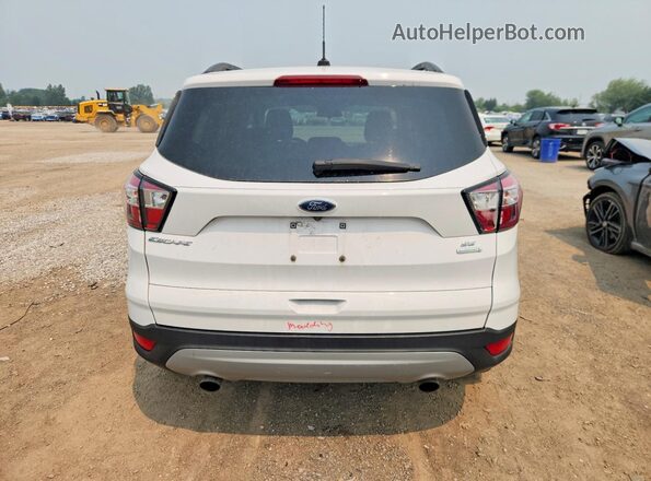 1FMCU0GD5JUC14420 2018 FORD ESCAPE Белый Вид сзади