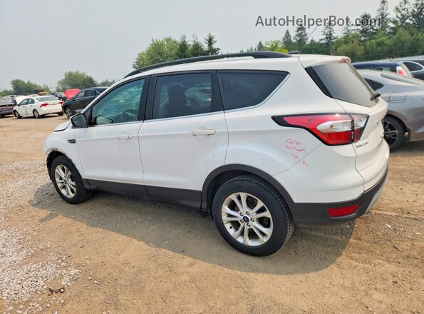 1FMCU0GD5JUC14420 2018 FORD ESCAPE Белый Задняя левая четверть