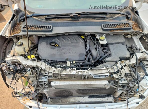 1FMCU0GD5JUC14420 2018 FORD ESCAPE Белый Вид подкапотного пространства