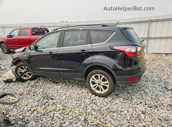 1FMCU0GD5JUC36918 2018 FORD ESCAPE Черный Задняя левая четверть