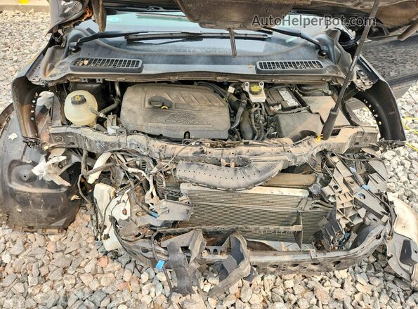 1FMCU0GD5JUC36918 2018 FORD ESCAPE Черный Вид подкапотного пространства