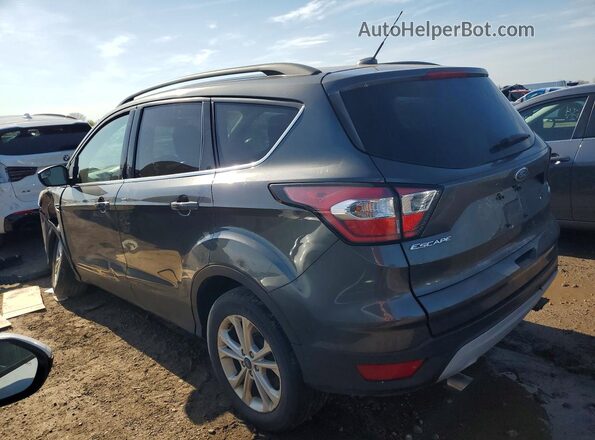 1FMCU0GD5JUC61625 2018 FORD ESCAPE Gray Rear left