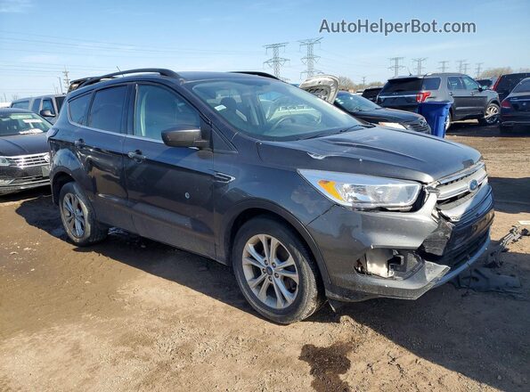 1FMCU0GD5JUC61625 2018 FORD ESCAPE Gray Front right
