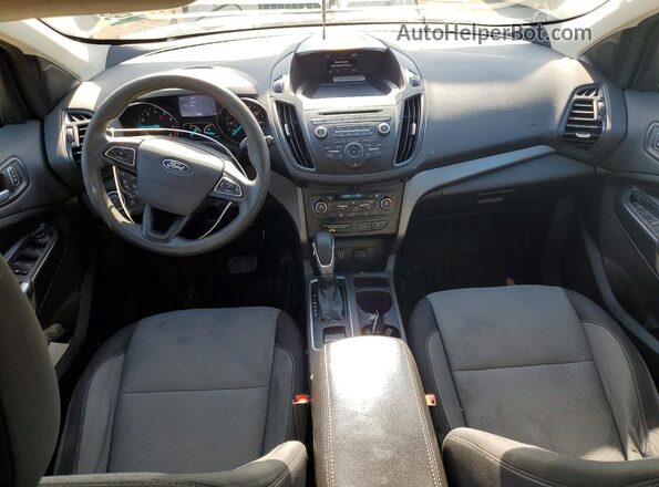 1FMCU0GD5JUC61625 2018 FORD ESCAPE Gray Dashboard view