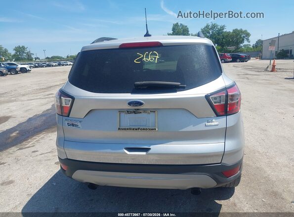 1FMCU0GD5JUD00343 2018 FORD ESCAPE Silver 