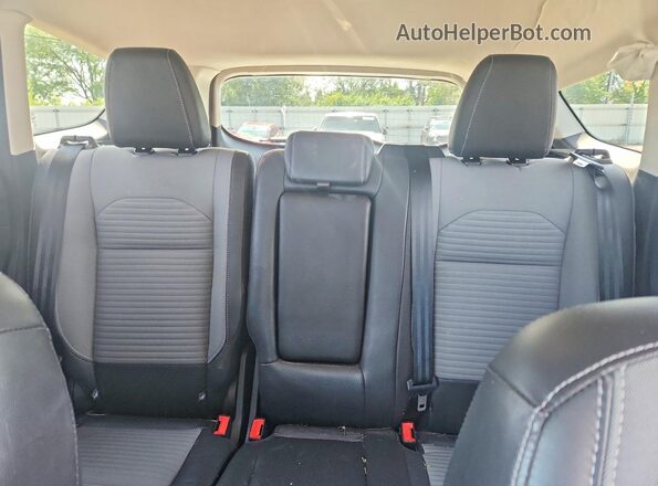 1FMCU0GD5KUA16342 2019 FORD ESCAPE Black Rear seats view