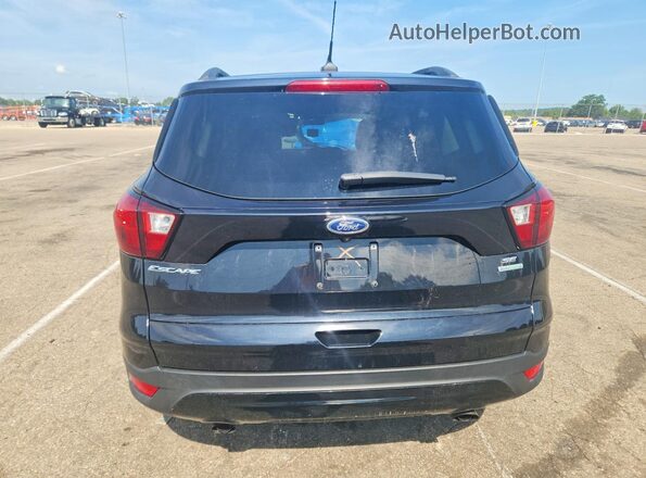 1FMCU0GD5KUA16342 2019 FORD ESCAPE Black Rear view