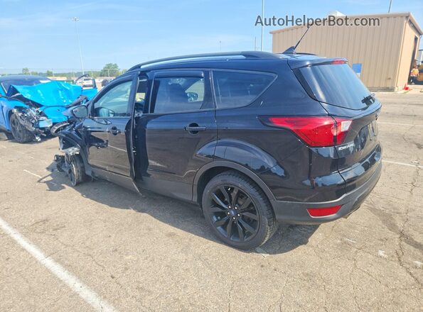 1FMCU0GD5KUA16342 2019 FORD ESCAPE Black Rear left