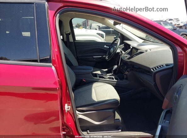 1FMCU0GD5KUA35778 2019 FORD ESCAPE Red Вид салону спереду