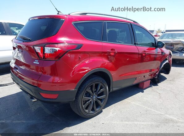 1FMCU0GD5KUA35778 2019 FORD ESCAPE Red Задня права чверть