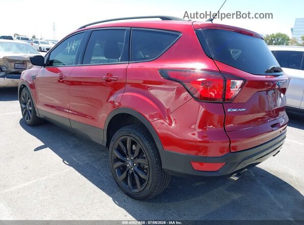 1FMCU0GD5KUA35778 2019 FORD ESCAPE Red Задня ліва чверть