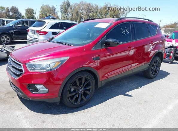 1FMCU0GD5KUA35778 2019 FORD ESCAPE Red Передня ліва чверть