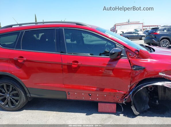 1FMCU0GD5KUA35778 2019 FORD ESCAPE Red Вид задньої частини салону