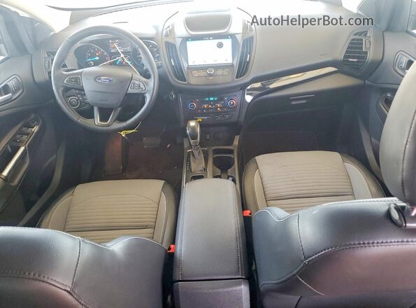 1FMCU0GD5KUB45939 2019 FORD ESCAPE Blue Widok deski rozdzielczej
