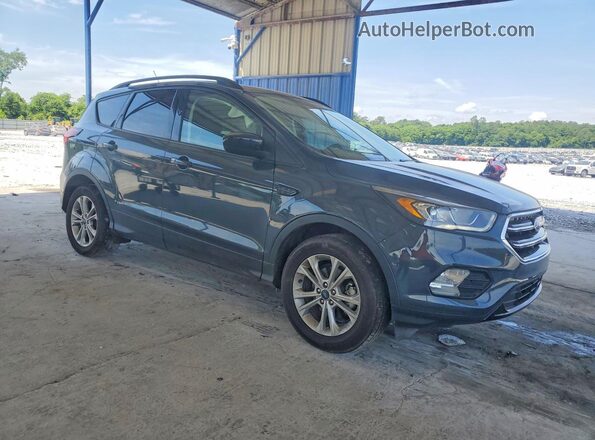 1FMCU0GD5KUB45939 2019 FORD ESCAPE Blue Przód prawy