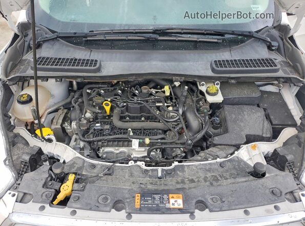 1FMCU0GD5KUB95210 2019 FORD ESCAPE Белый Вид подкапотного пространства