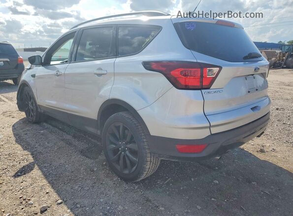 1FMCU0GD5KUC09882 2019 FORD ESCAPE Silver Tył lewy