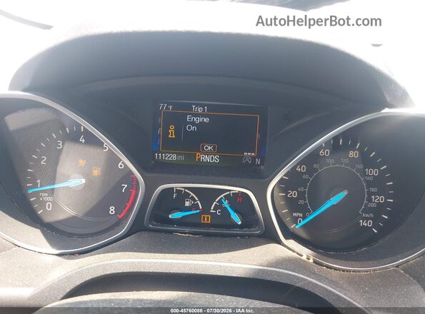 1FMCU0GD6HUB77677 2017 FORD ESCAPE Orange Вид задніх сидінь