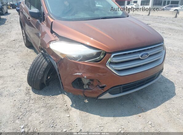 1FMCU0GD6HUB77677 2017 FORD ESCAPE Orange Вид спереду