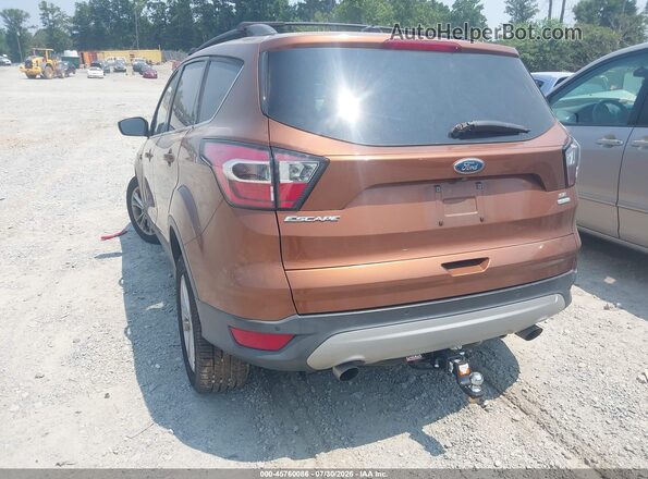 1FMCU0GD6HUB77677 2017 FORD ESCAPE Orange Задня ліва чверть