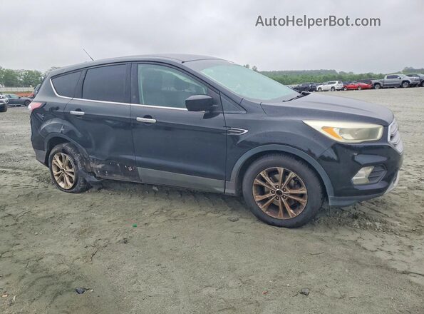 1FMCU0GD6HUB96407 2017 FORD ESCAPE Black Przód prawy