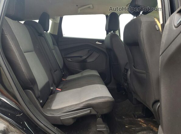 1FMCU0GD6HUB96407 2017 FORD ESCAPE Black Widok wnętrza z tyłu