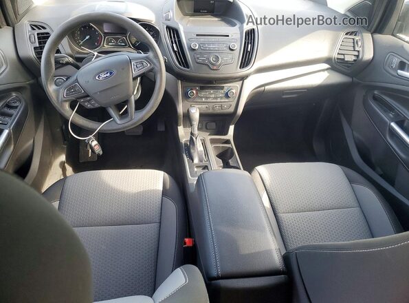 1FMCU0GD6HUC77374 2017 FORD ESCAPE Blue Вид панелі приладів