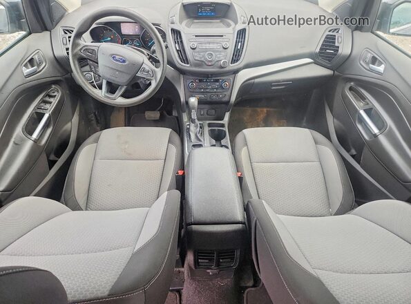 1FMCU0GD6HUD10180 2017 FORD ESCAPE Black Vista del salpicadero