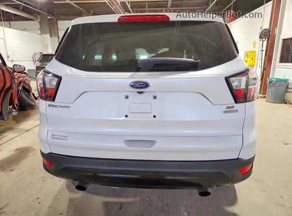 1FMCU0GD6HUD22281 2017 FORD ESCAPE White Widok z tyłu