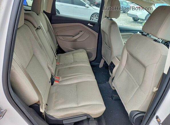 1FMCU0GD6HUD64045 2017 FORD ESCAPE Cream Rear interior view