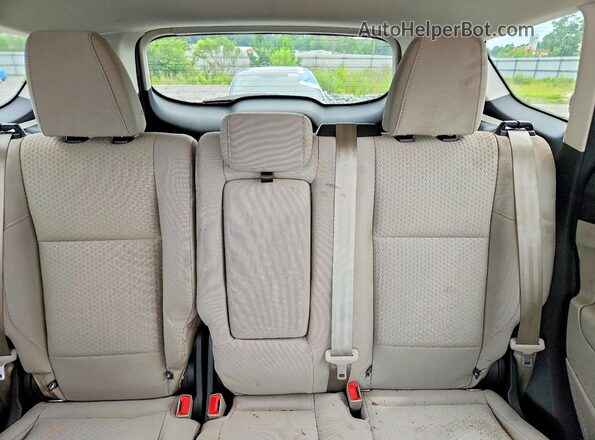 1FMCU0GD6HUD64045 2017 FORD ESCAPE Cream Rear seats view