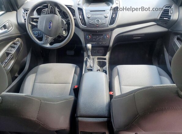 1FMCU0GD6HUE65795 2017 FORD ESCAPE Gray წინა პანელის ხედი