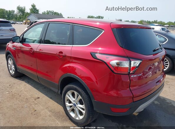 1FMCU0GD6HUE67546 2017 FORD ESCAPE Red Trasero izquierdo