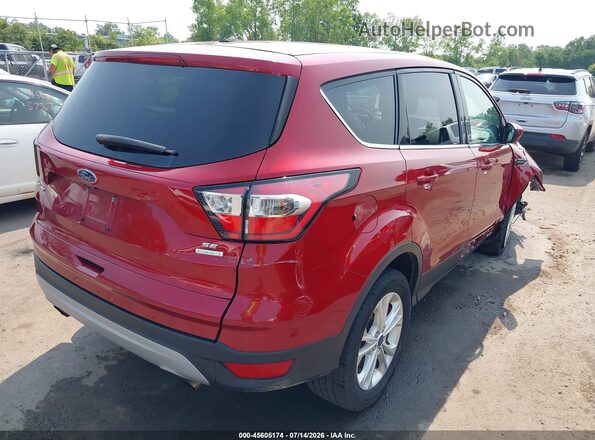 1FMCU0GD6HUE67546 2017 FORD ESCAPE Red Trasero derecho