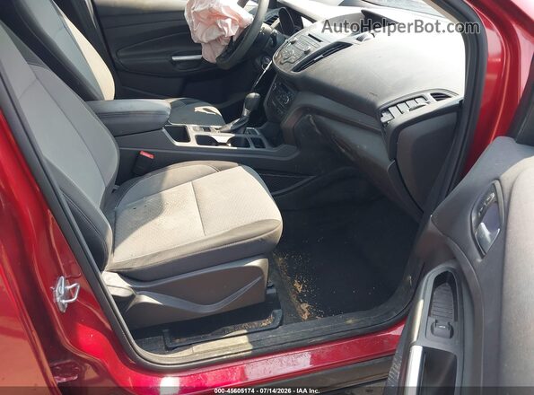 1FMCU0GD6HUE67546 2017 FORD ESCAPE Red Vista interior delantera