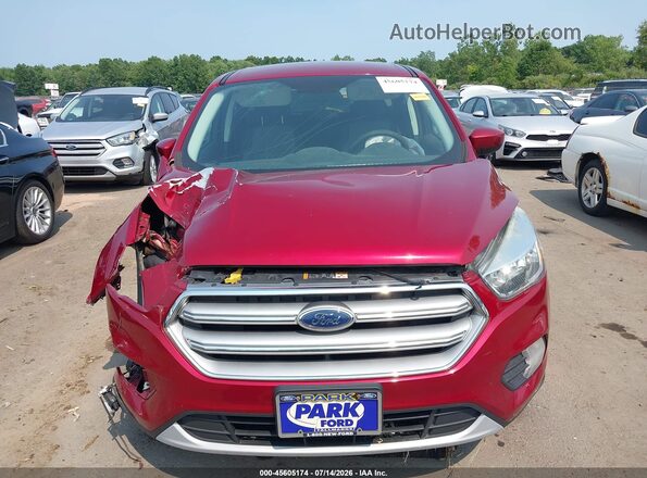 1FMCU0GD6HUE67546 2017 FORD ESCAPE Red Vista del cuadro de instrumentos
