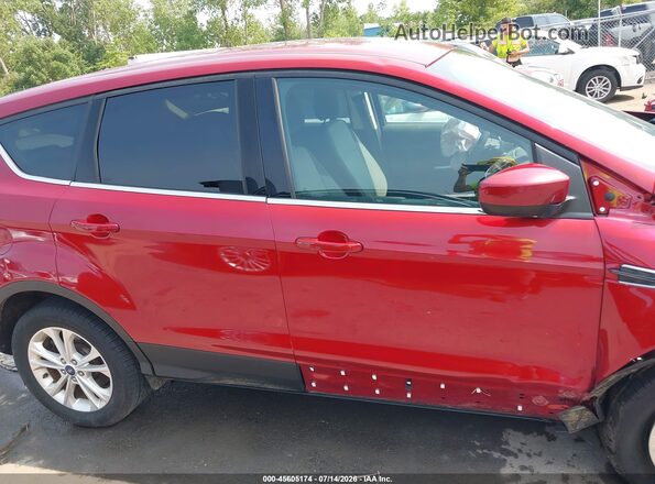 1FMCU0GD6HUE67546 2017 FORD ESCAPE Red Vista interior trasera