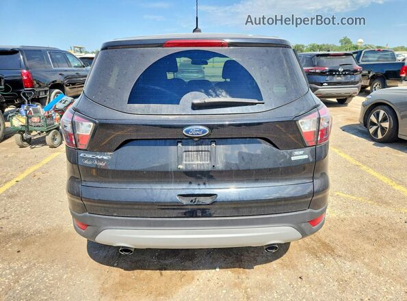 1FMCU0GD6HUF06460 2017 FORD ESCAPE Black უკანა ხედი