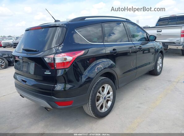 1FMCU0GD6JUA41538 2018 FORD ESCAPE Черный Задняя правая четверть