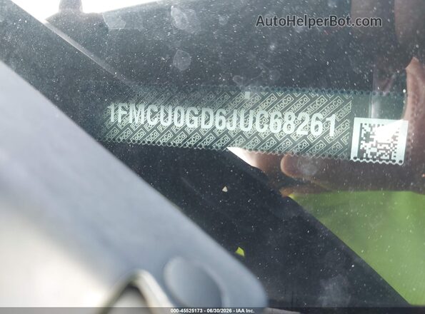 1FMCU0GD6JUC68261 2018 FORD ESCAPE Blue 