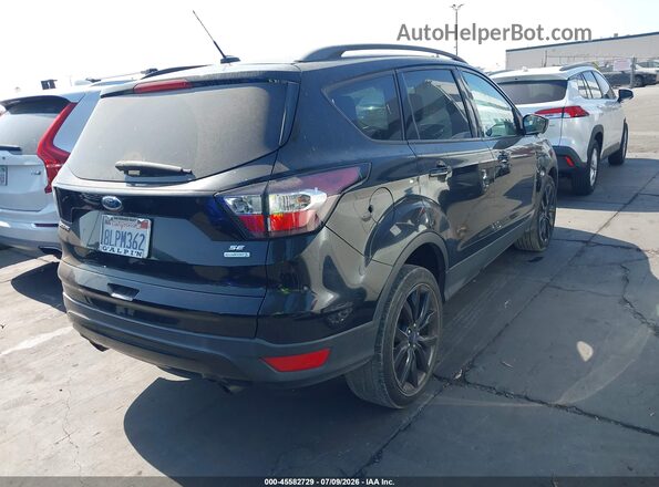 1FMCU0GD6JUD51222 2018 FORD ESCAPE Черный Задняя правая четверть