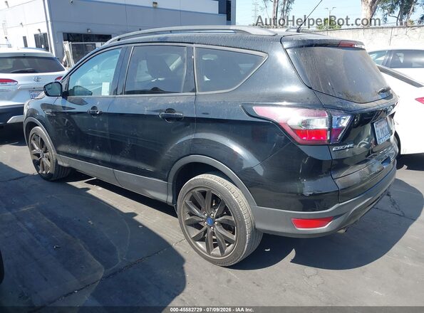 1FMCU0GD6JUD51222 2018 FORD ESCAPE Черный Задняя левая четверть