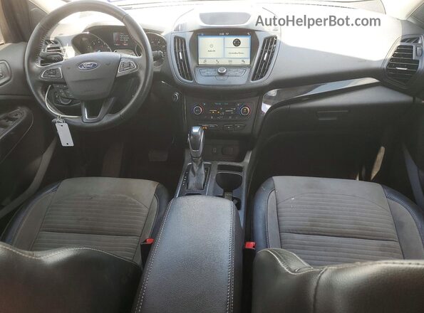 1FMCU0GD6KUA53674 2019 FORD ESCAPE White Dashboard view