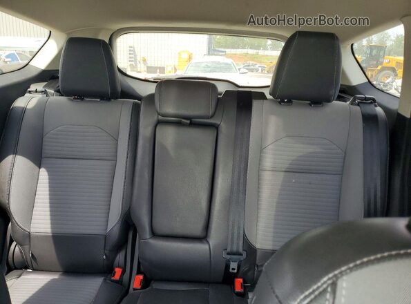 1FMCU0GD6KUB48851 2019 FORD ESCAPE Silver Rear seats view