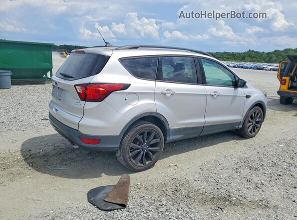 1FMCU0GD6KUB48851 2019 FORD ESCAPE Silver Rear right