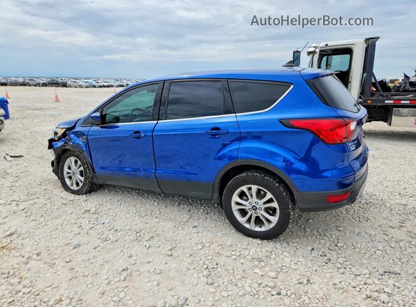 1FMCU0GD6KUC52675 2019 FORD ESCAPE Blue Rear left