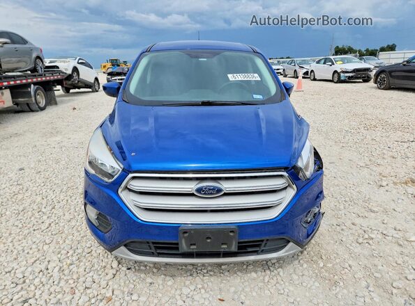 1FMCU0GD6KUC52675 2019 FORD ESCAPE Blue Front view