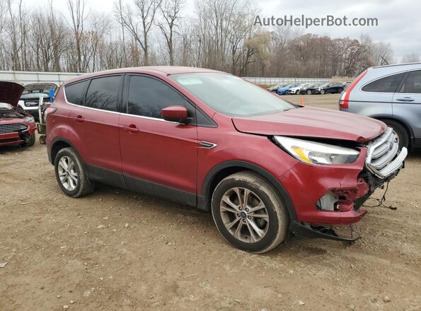 1FMCU0GD7HUA23026 2017 FORD ESCAPE Red Przód prawy