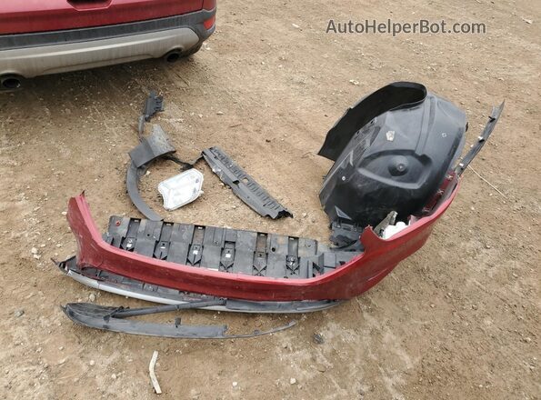 1FMCU0GD7HUA23026 2017 FORD ESCAPE Red Widok naklejki z numerem VIN